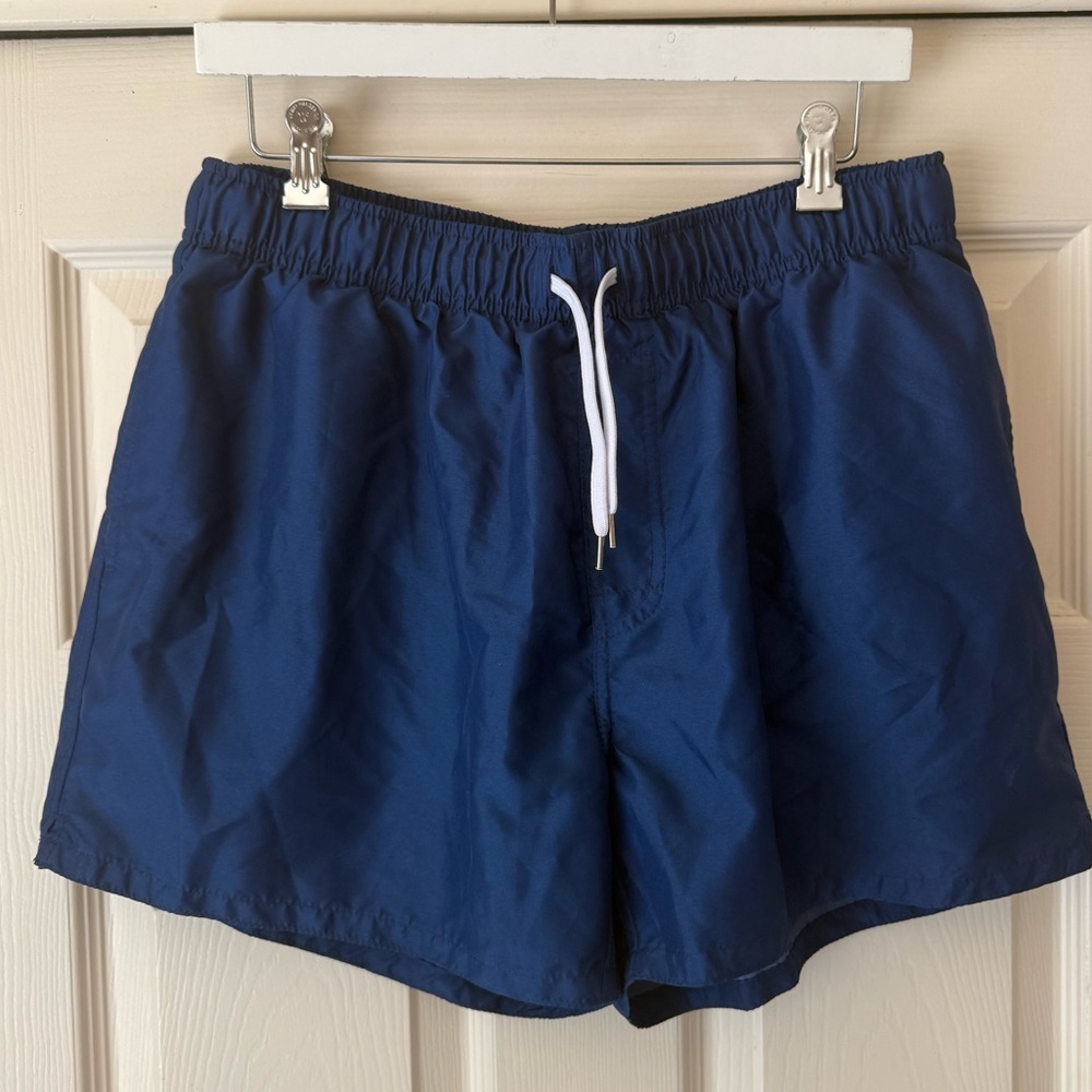 Evolve Men’s Swim Trunks — Navy Blue, Size XL